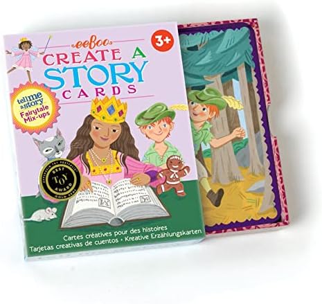eeBoo: Fairytale Mix Ups Create a Story Pre-Literacy Cards, 36 Cards with Colorful Characters, Encourages Imagination, for Ages 3 and up - Image 4