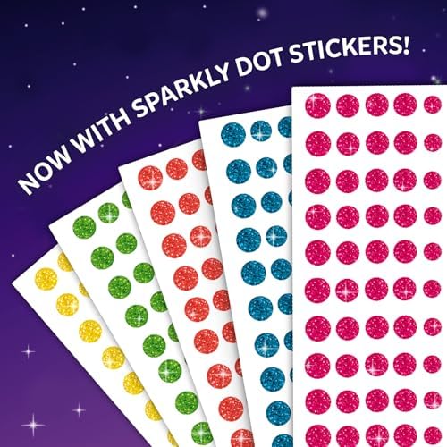 Skillmatics Dot It Sticker Art – Unicorns & Princesses Sparkle, Craft Kit - Image 2