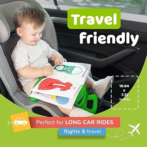 Busy Book for Toddlers 1-3, Montessori Plane Toys for Toddlers 1 Year Old - Image 2