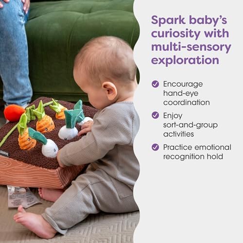 Boppy Learn and Grow Garden, Montessori-Inspired Sensory Baby Toy, 0-18mo - Image 3