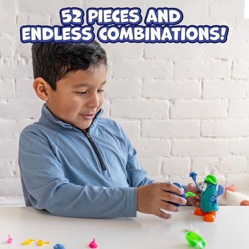READY 2 LEARN Dough Character Accessories, Set of 52, 21 Shapes - Image 2