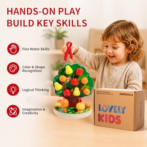 INIFEIDALA Montessori Toys for 3 4 5 6 Year Old - Fine Motor Skills Toy - Image 2