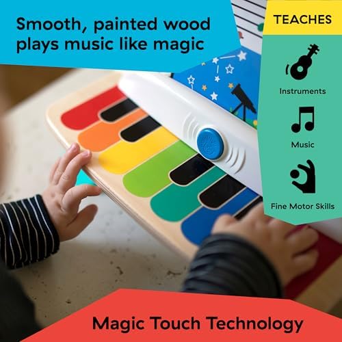 Baby Einstein and Hape Magic Touch Piano Wooden Musical Toddler Toy, Age 6 Months and Up - Image 5
