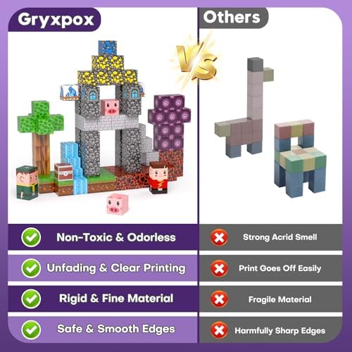 Magnetic Building Blocks, Stacking Magnets,STEM Sensory Toys,Kids Gifts - Image 4