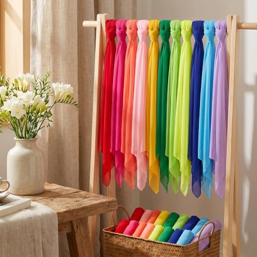 Breling Large Chiffon Play Scarves Bulk - Image 4