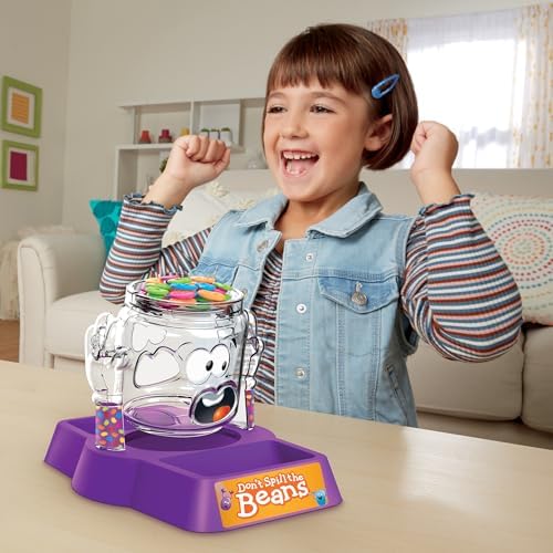 Hasbro Gaming Don't Spill The Beans Game for Kids, Easy & Fun Balancing Game for Children Ages 3 and Up, Easter Gifts - Boys and Girls, Preschool Games - 2 Players, Kids Board Games (Pack of 2) - Image 5