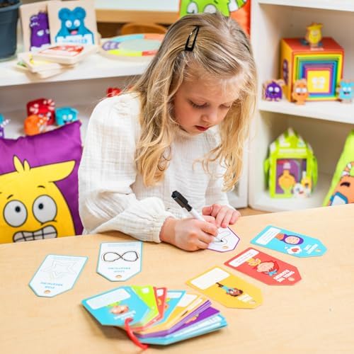 Open The Joy Dry Erase Calming Cards – Kids Mindfulness SEL Set - Image 3