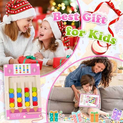 Magnetic Wooden Toys for 3-6 Year Old Girls, Montessori Brain Teasers Game - Image 6