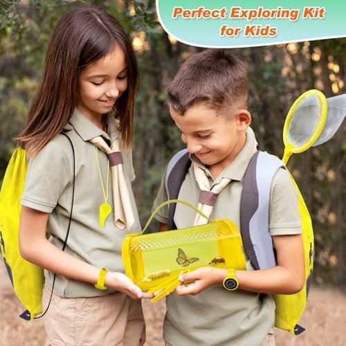 Bug Catcher Kit & Outdoor Explorer Kit for Kids, 10 Pcs Bug Catching Kit - Image 6