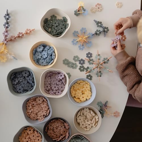 mushie HEX Connect Building Toy Set | 100 Pieces for Kids 5 Years+ | Preschool Educational and Toddler Montessori Toys - Image 4