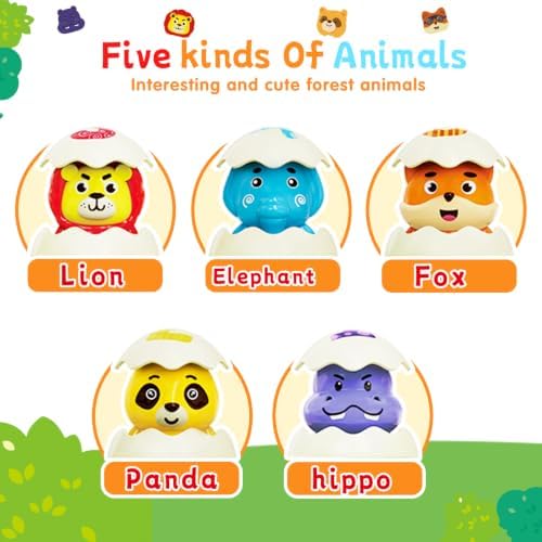 FS Interactive Pop Up Toy for 1 Year Old, Cause and Effect Toy - Image 6