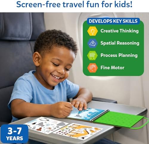 Skillmatics Peelies – Animals, Reusable Stickers, Travel Toy for Toddlers - Image 5