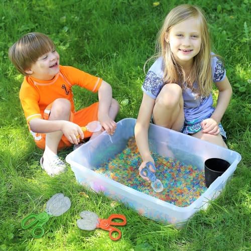 Bug Catcher Scoopers for Kids, 4PCS Handy Scoopers for Bug Catching, Fine Motor Skills Toys for Children Ages 3+ - Image 4