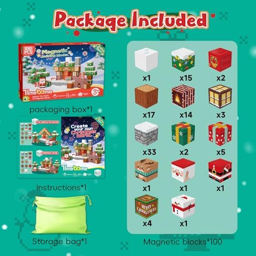 Magnetic Building Blocks, 100PCS - Image 5