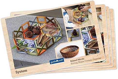 Guidecraft PowerClix Frames Natural - 74 Piece Set: Magnetic Construction Building Kit for Creative Open-Ended Play, STEM Learning & Educational Toys for Children - Image 2