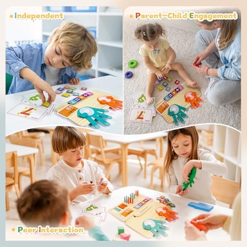 Learning Toys 3-5, Kids Math Educational Toys for Preschool Kindergarten - Image 6