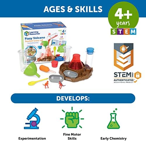Learning Resources Fizzy Volcano Preschool Science Lab - Image 5