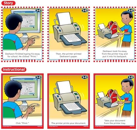 Super Duper Publications | HearBuilder Sequencing Flash Card Fun Deck | Educational Learning Resource for Children - Image 6