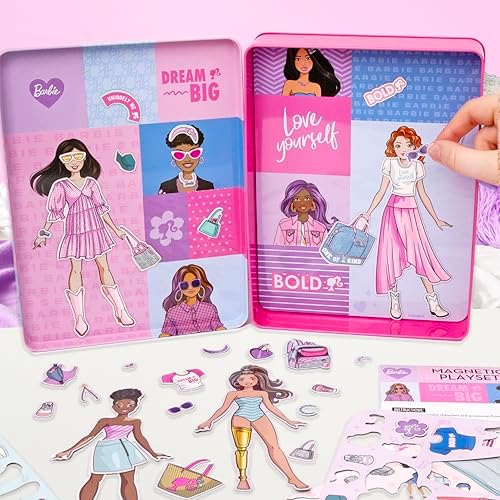 Horizon Group USA Magnetic Playset for Kids, Barbie - Image 2