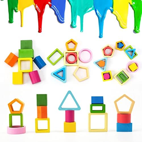 Symdiro Montessori Toys for 1-3 Year Old Boys & Girls, Sensory Learning Set - Image 5