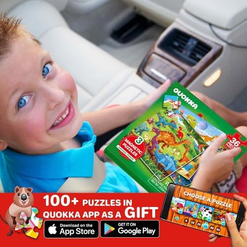 Magnetic Puzzles for Toddlers 3-5 - Kids Travel Toys for Boys and Girls - Image 6