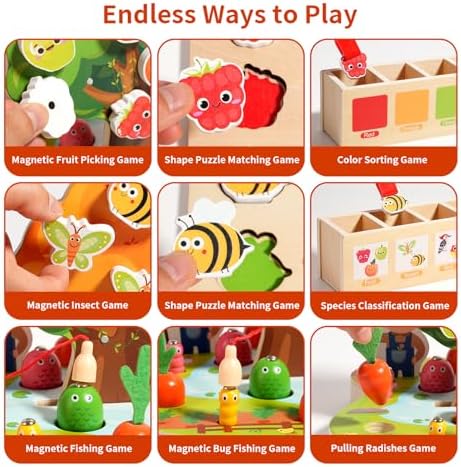 INIFEIDALA Montessori Toys for 3 4 5 Year Olds | Birthday Gifts for Kids - Image 3