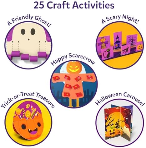 Skillmatics Snip Snip Halloween Craft, Scissor Skills, Felt Kits for Kids - Image 6