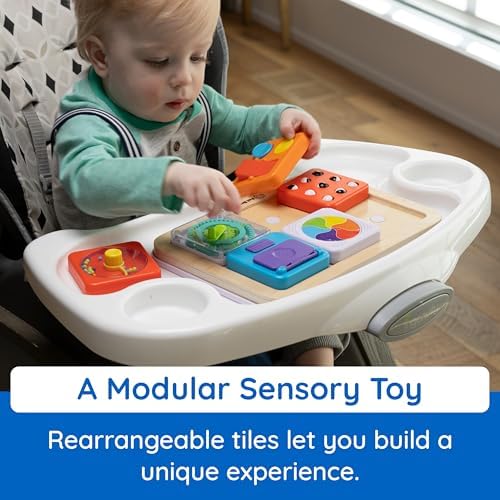 Fat Brain Toys PlayTab Essentials, Modular Sensory Activity Board, Busy Board for Toddlers and Babies Ages 12 Months+ - Image 6