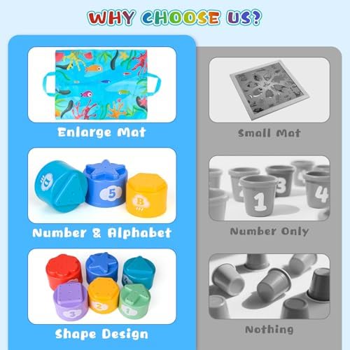 Montessori Baby Fishing Game Toy for Learning Number & Color Sorting - Image 5