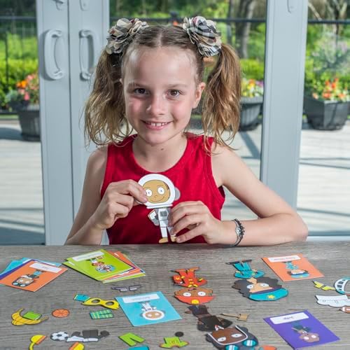 Open The Joy Magnetic Dress-Up Playset for Kids, Mix & Match, Ages 4+ - Image 3