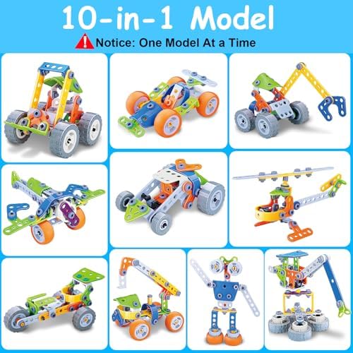 Tsomtto 10 in 1 STEM Toys for 4 5 6 7 8+ Year Old Boy Girl Birthday Gifts - Image 6