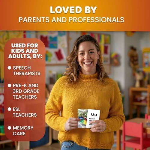Flash Cards for Toddlers 3-5 — Learning Alphabet Flashcards for Kids 4-8 - Image 6