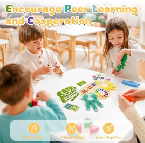 Learning Toys 3-5, Kids Math Educational Toys for Preschool Kindergarten - Image 5