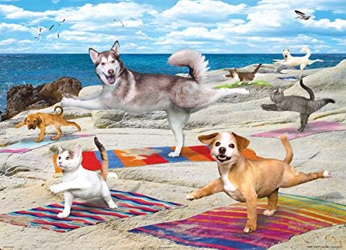 EuroGraphics 8300-5456 Yoga Beach 300Piece Puzzle, Multi-Colored - Image 2