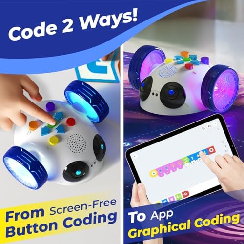 Apitor Robot Wheels STEM Learning Kit Coding Robot for Kids Ages 5-8 - Image 3