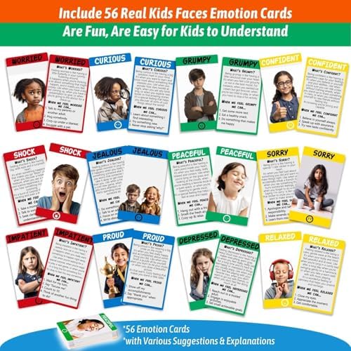 Garybank Emotion Jar for Gauging Kids' Emotions, Emotional Regulation Tool - Image 3