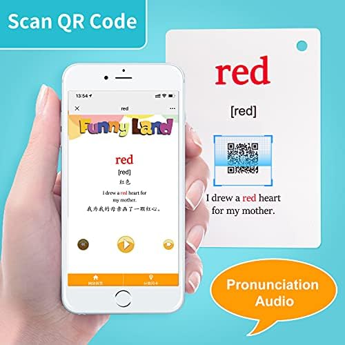 Lilias Colors Flash Cards, Toddler & Preschool Learning Toys, Kindergarten Learning Supplies, 4.3 x 3.14 Inch, 12 Cards in Set - Image 3