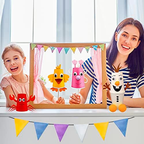 Arts and Crafts for Toddlers & Kids Ages 3-5 – Paper Cup Craft Kit, 8 Animal Projects – Fun Preschool Activity for Girls & Boys - Image 5