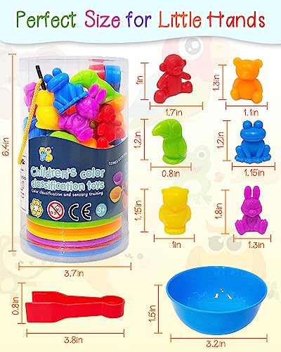 48 Pcs Counting Dinosaurs Toys for Kids 3-5, 4-8, Montessori Learning Toys - Image 6