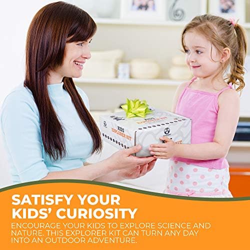 Kids Explorer Kit with Safari Vest & Hat for 7-12 Year Old Boys & Girls - Image 5