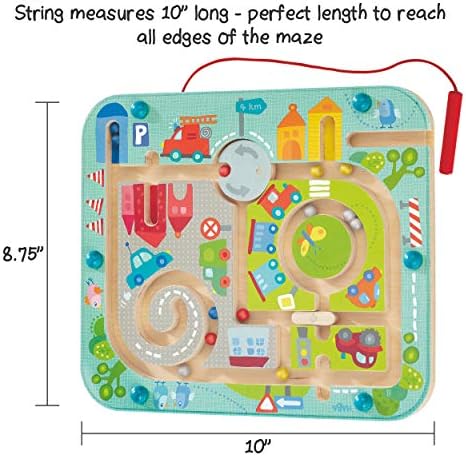 HABA Town Maze Magnetic Busy Board & Travel Toy for Toddlers Ages 2 & Up - Image 3