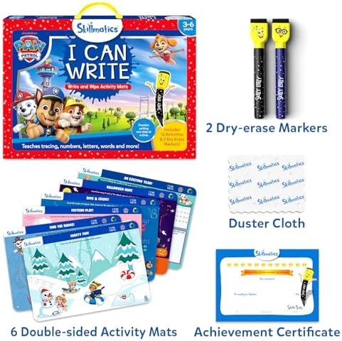 Skillmatics I Can Write – PAW Patrol, Preschool Learning Activity Toy - Image 2