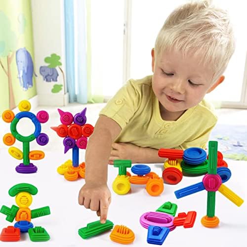 RAINBOW TOYFROG STEM Builder Toys Kit|3D Educational Construction Engineering Building Blocks for Boys and Girls Ages 3 4 5 6 7 8 9 10 Years Old|Best STEM Activities for Kids Ages 3-5. - Image 3