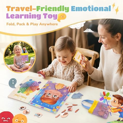 JoyCat Emotional Awareness Toy for Kids 3+, Calm Down Corner Activity - Image 6
