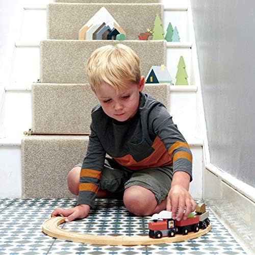 Tender Leaf Toys - Treetops Train Set - Beautiful Wooden Toy Train Set Kids - Intelligent and Imaginative Play Skills for Age 3+ - Image 3