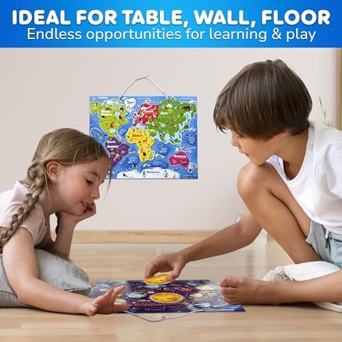 US Map Puzzles for Kids Ages 4-6 - Magnetic Toddler Puzzles Ages 3-5 - Image 6