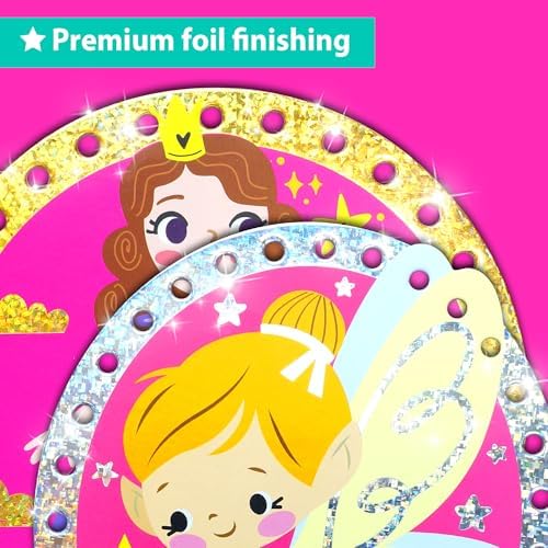 EZCRA Premium Lacing Cards for Kids Ages 3-6 | 10 Double-Sided Unicorn and Fairy Sewing Cards with Multilingual Learning | Durable Cardboard Fine Motor Skills Educational Activity - Image 6