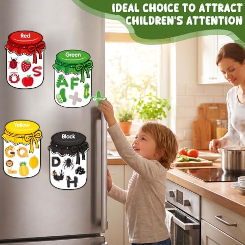 10Pcs Magnetic Color Sorting Cute Alphabet Animals Shape Matching for Kids - Image 4