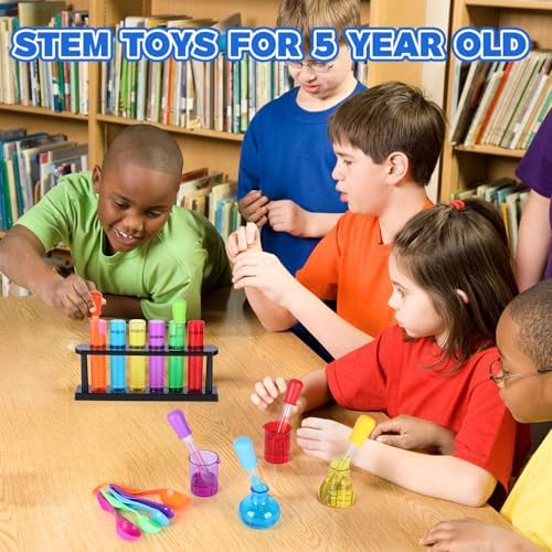 Science Kits for Kids 3-5 Test Tube Droppers for Kids Chemistry Set - Image 5