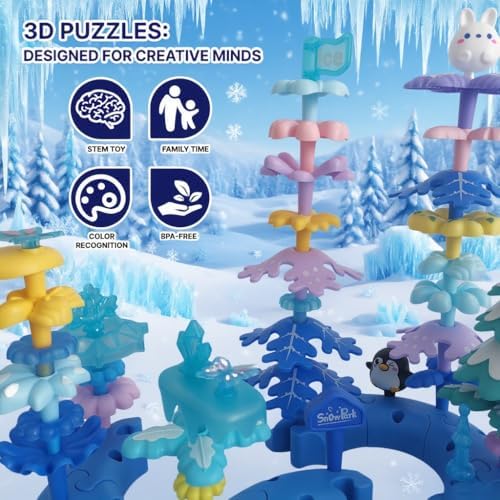 Flower Garden Building Toy, Polar STEM Blocks - Image 4